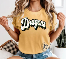 Load image into Gallery viewer, Dragons distressed arch
