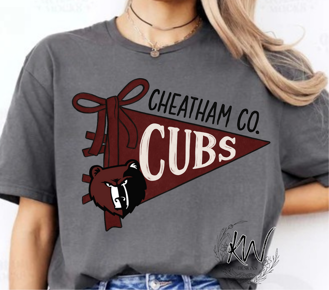 Cheatham Co. Cubs pennant