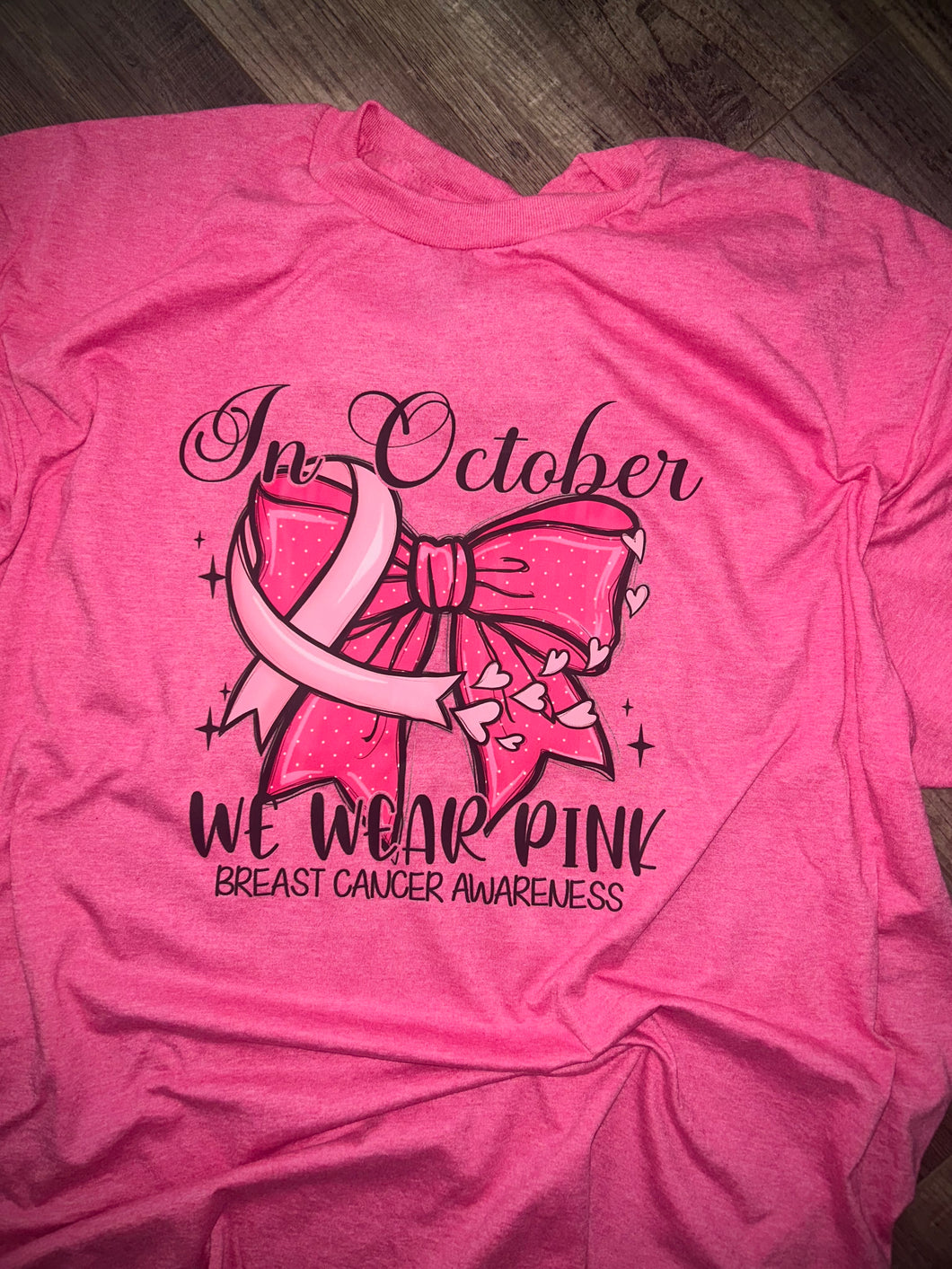 In October we wear Pink
