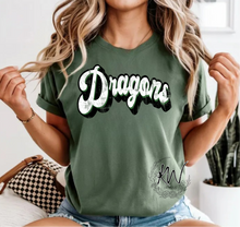 Load image into Gallery viewer, Dragons distressed arch
