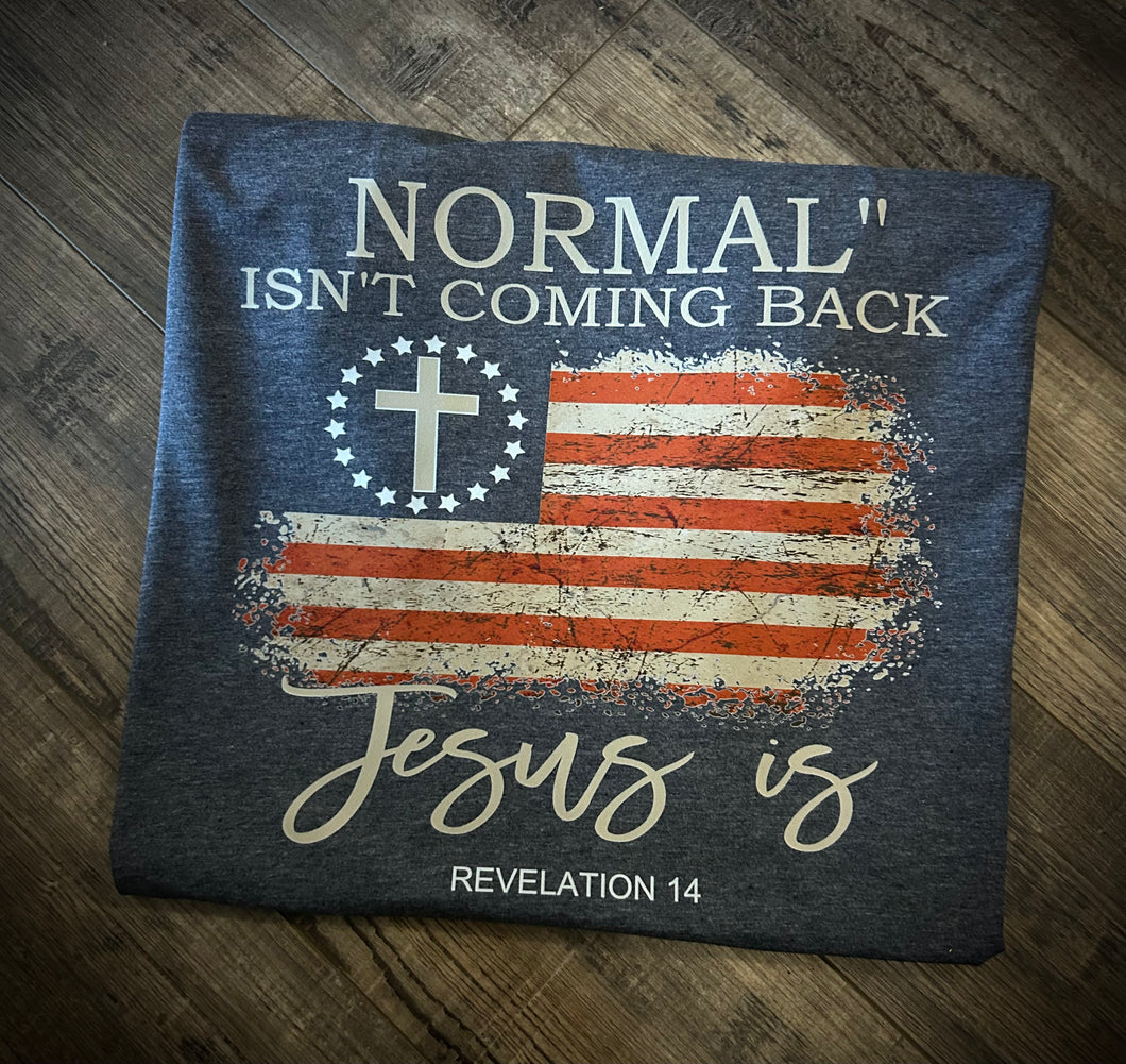 Normal isn’t coming back, Jesus Is
