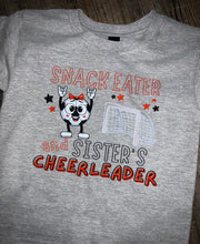 Load image into Gallery viewer, Snack Eater &amp; Sister’s Cheerleader (soccer)
