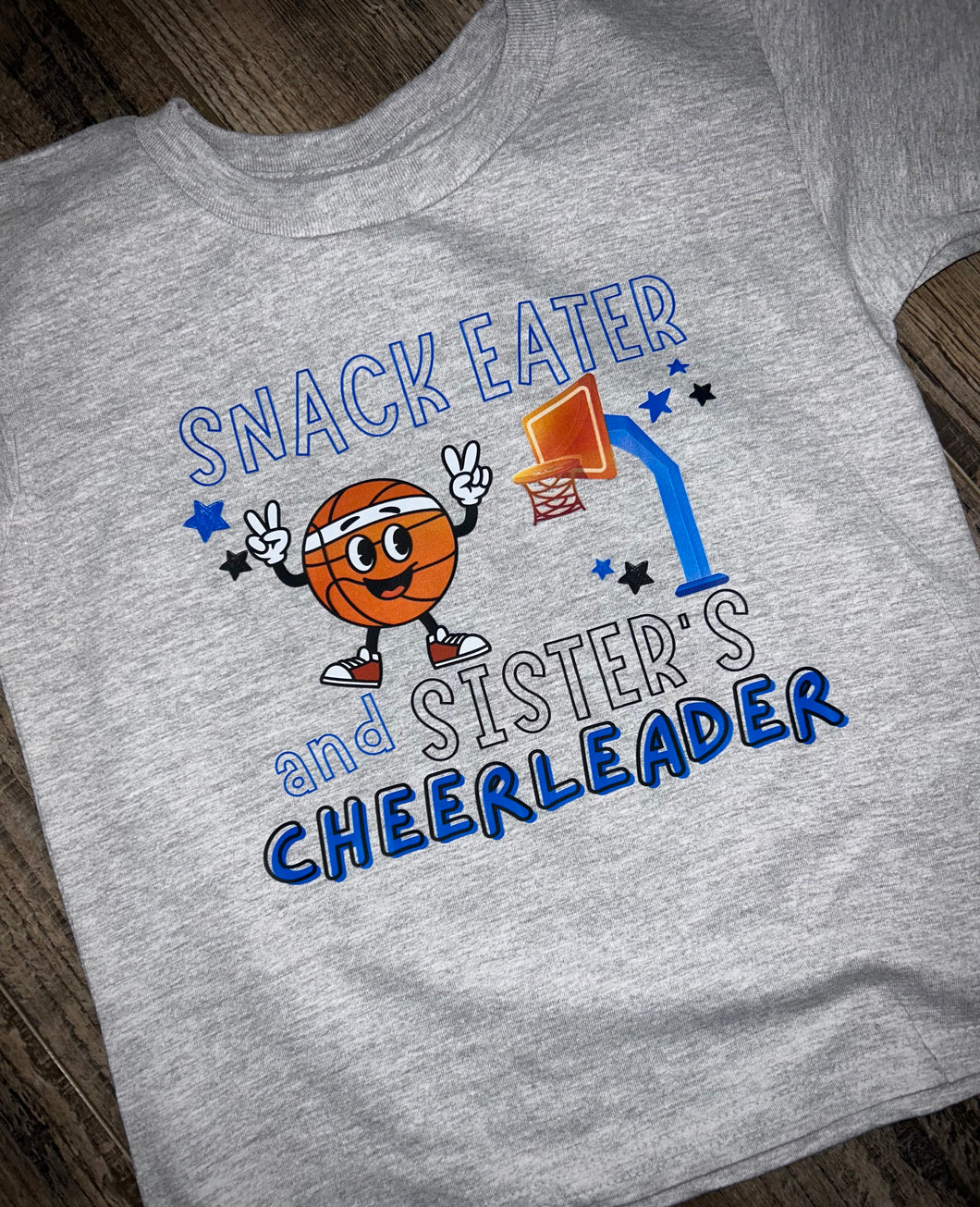 Snack Eater & Sister’s Cheerleader (basketball)