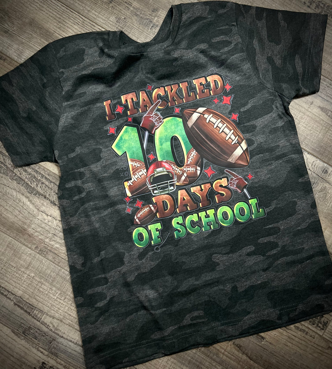 100 Days of School Football