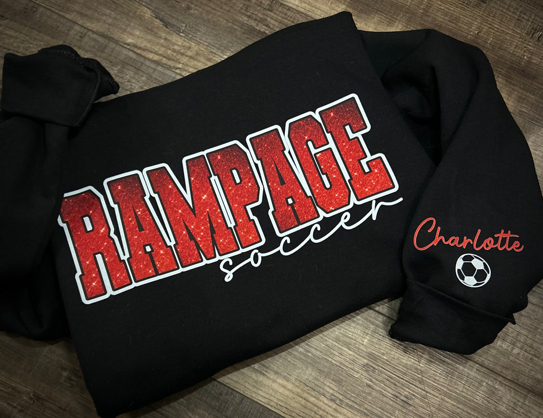 Rampage glitter (name on sleeve)