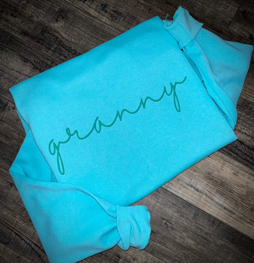 Cursive name