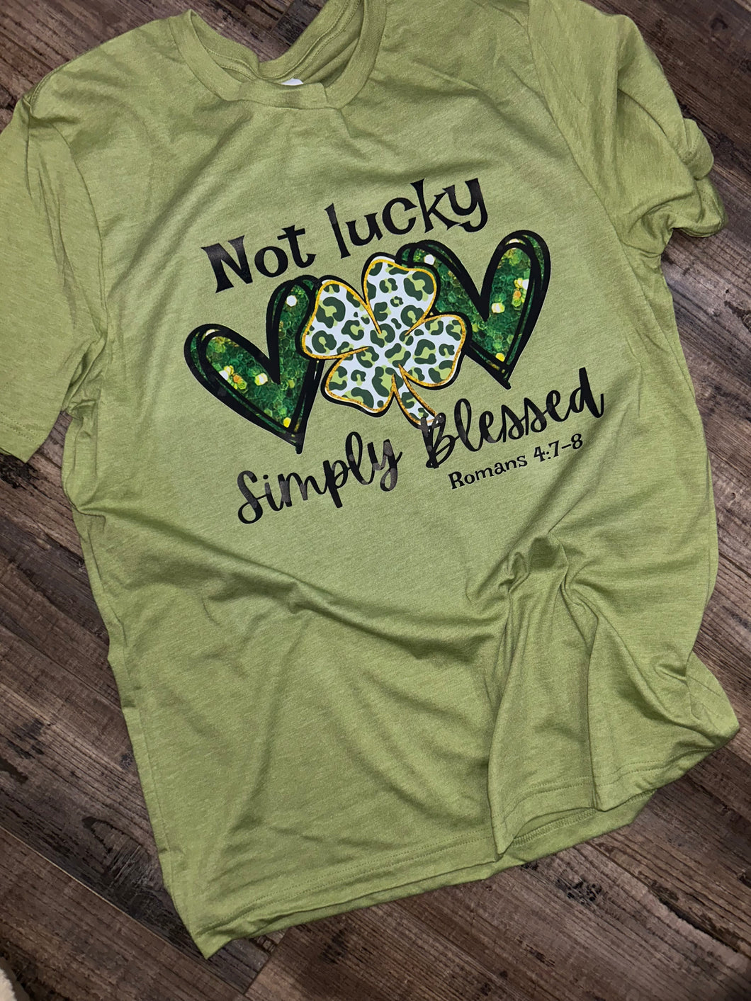 Not Lucky Simply Blessed