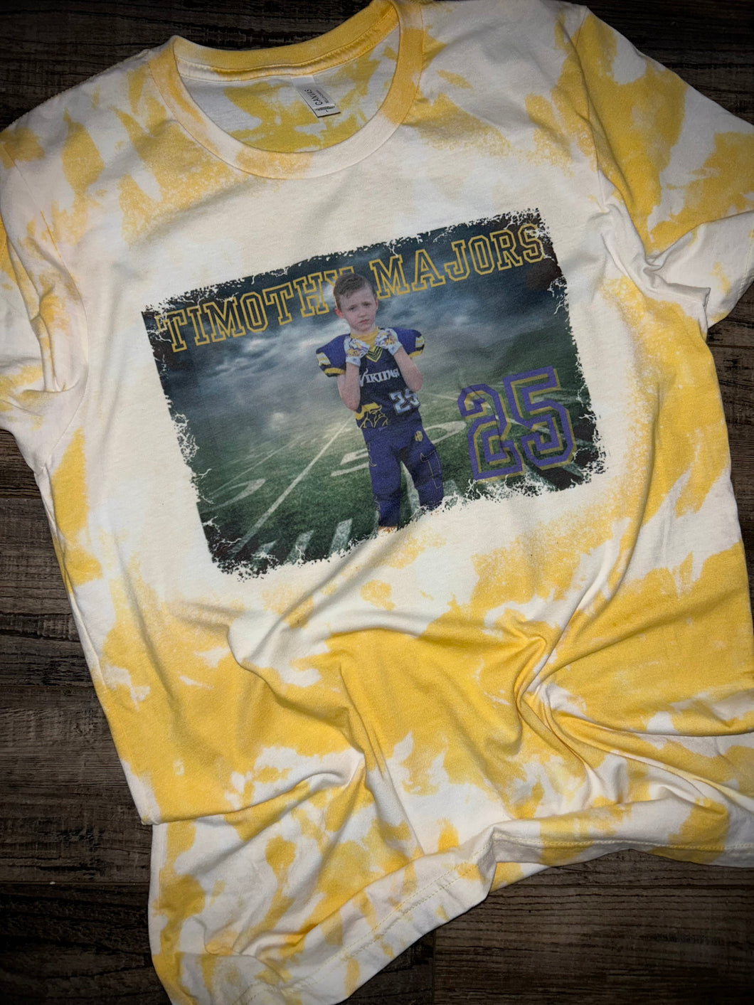 Personalized Football Photo