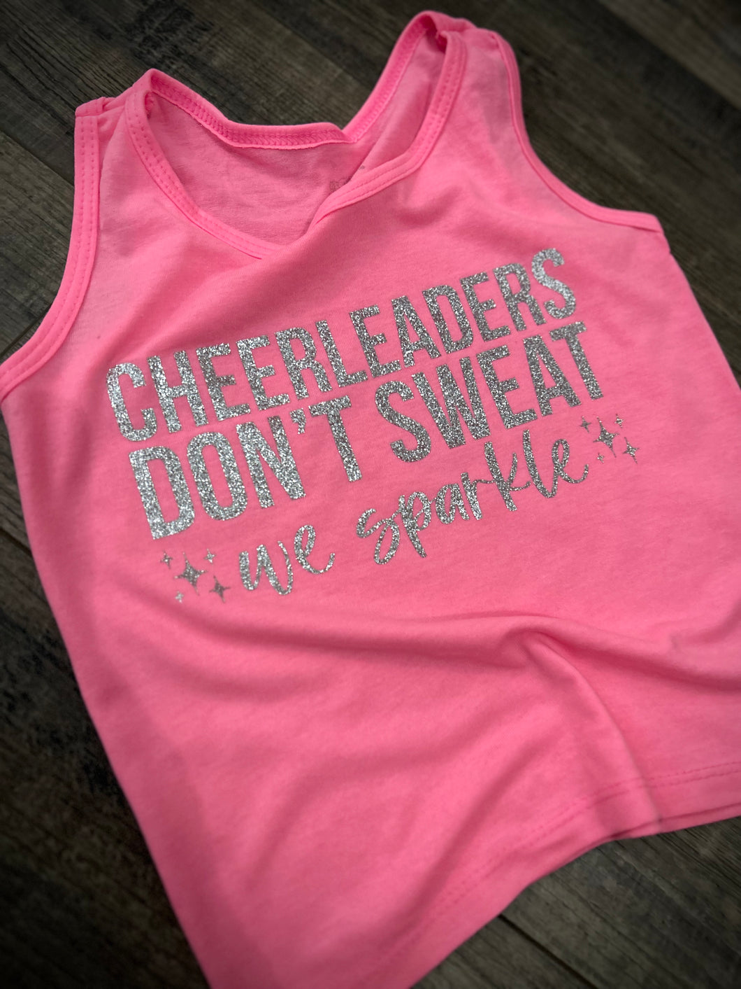 Cheerleaders Don’t Sweat We Sparkle