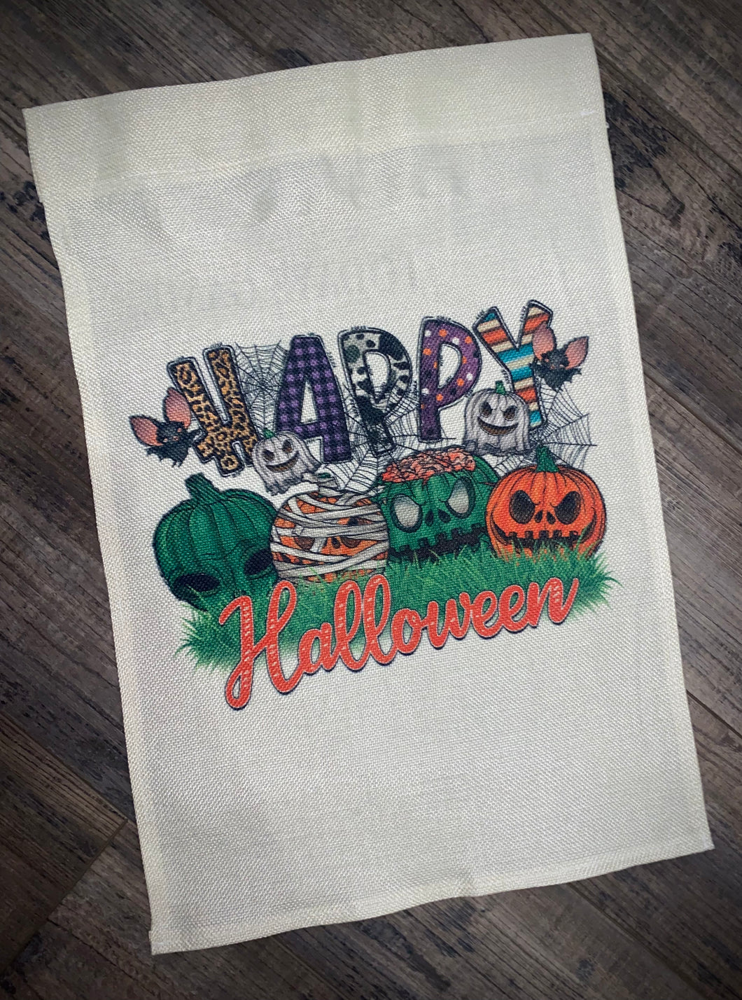 Happy Halloween Garden Flag