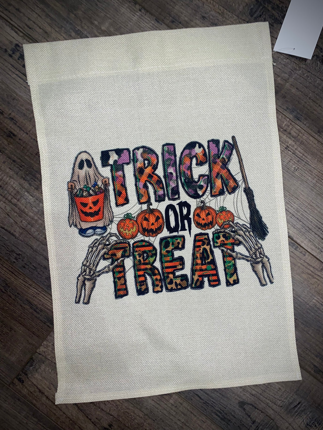 Trick or Treat Garden Flag