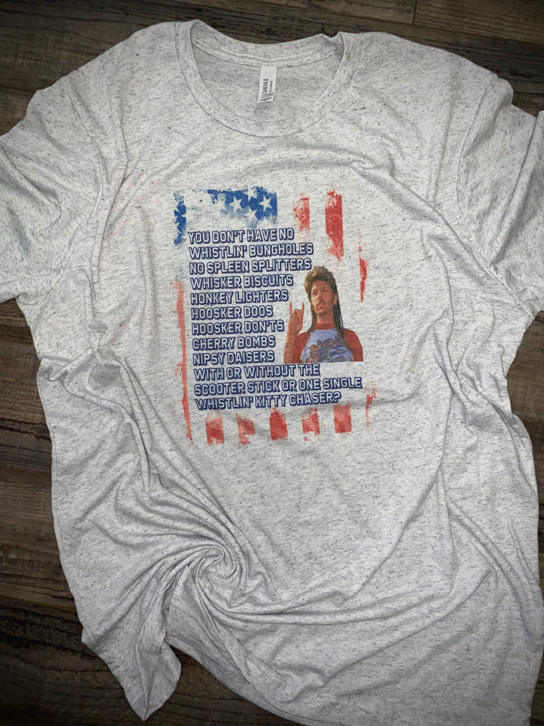 Joe Dirt Distressed Flag