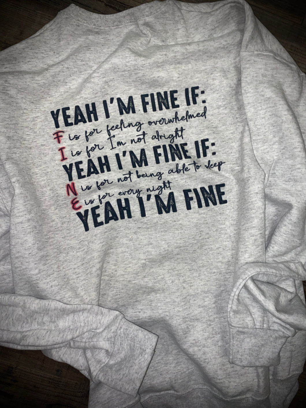 Yeah, I’m Fine