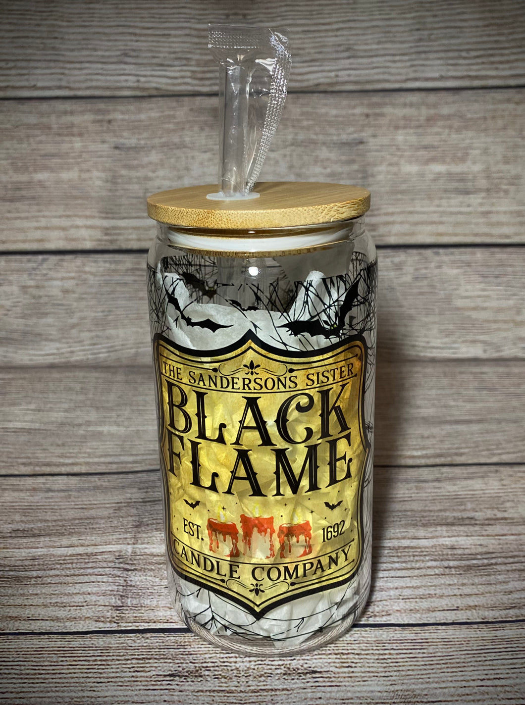 Black Flame Candle Co. Tumbler