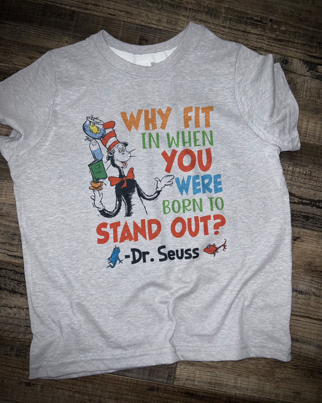 Why fit in when you were born to stand out?