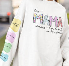 Load image into Gallery viewer, This Mama Wears Her Heart On Her Sleeve
