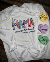 Load image into Gallery viewer, This Mama Wears Her Heart On Her Sleeve
