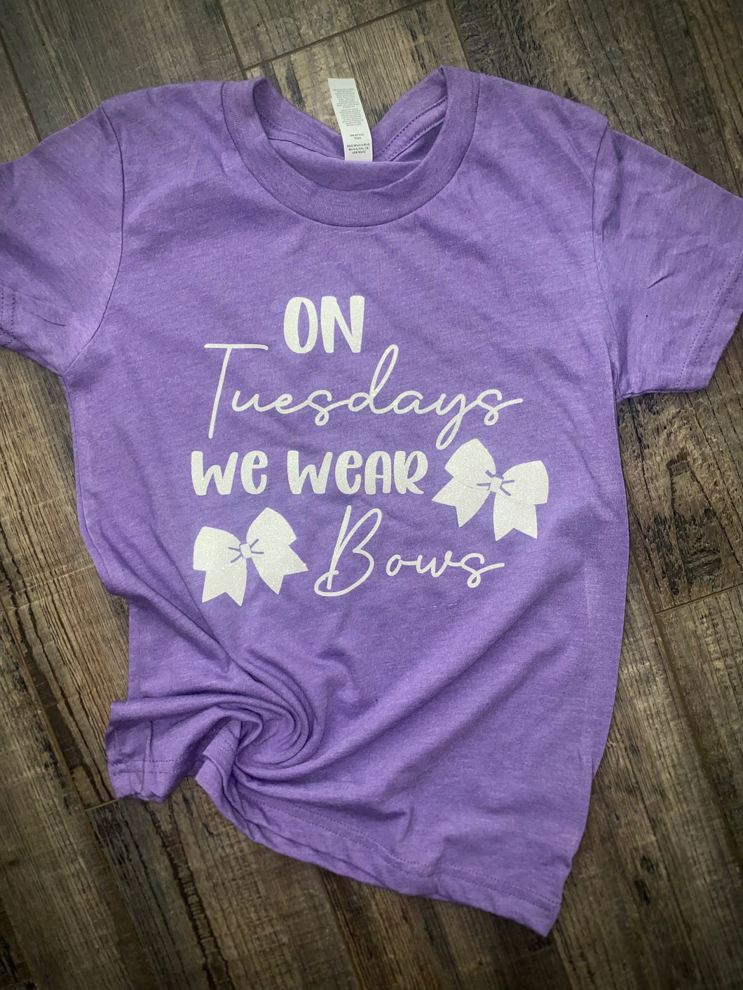 On Tuesdays we wear bows
