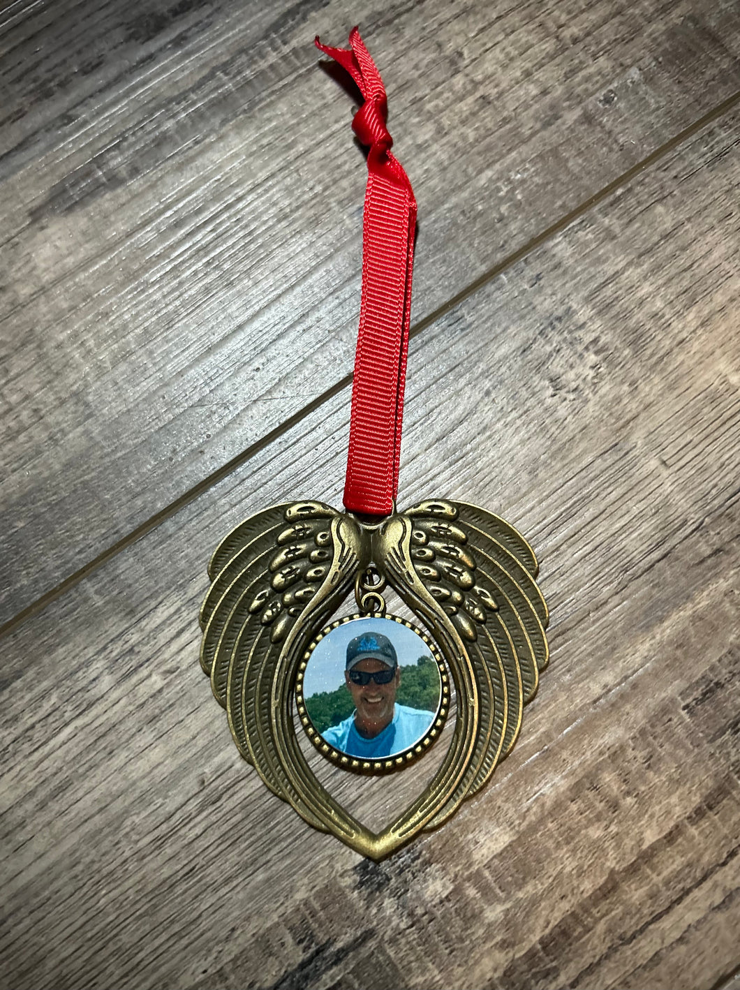 Photo Angel Wings Ornament