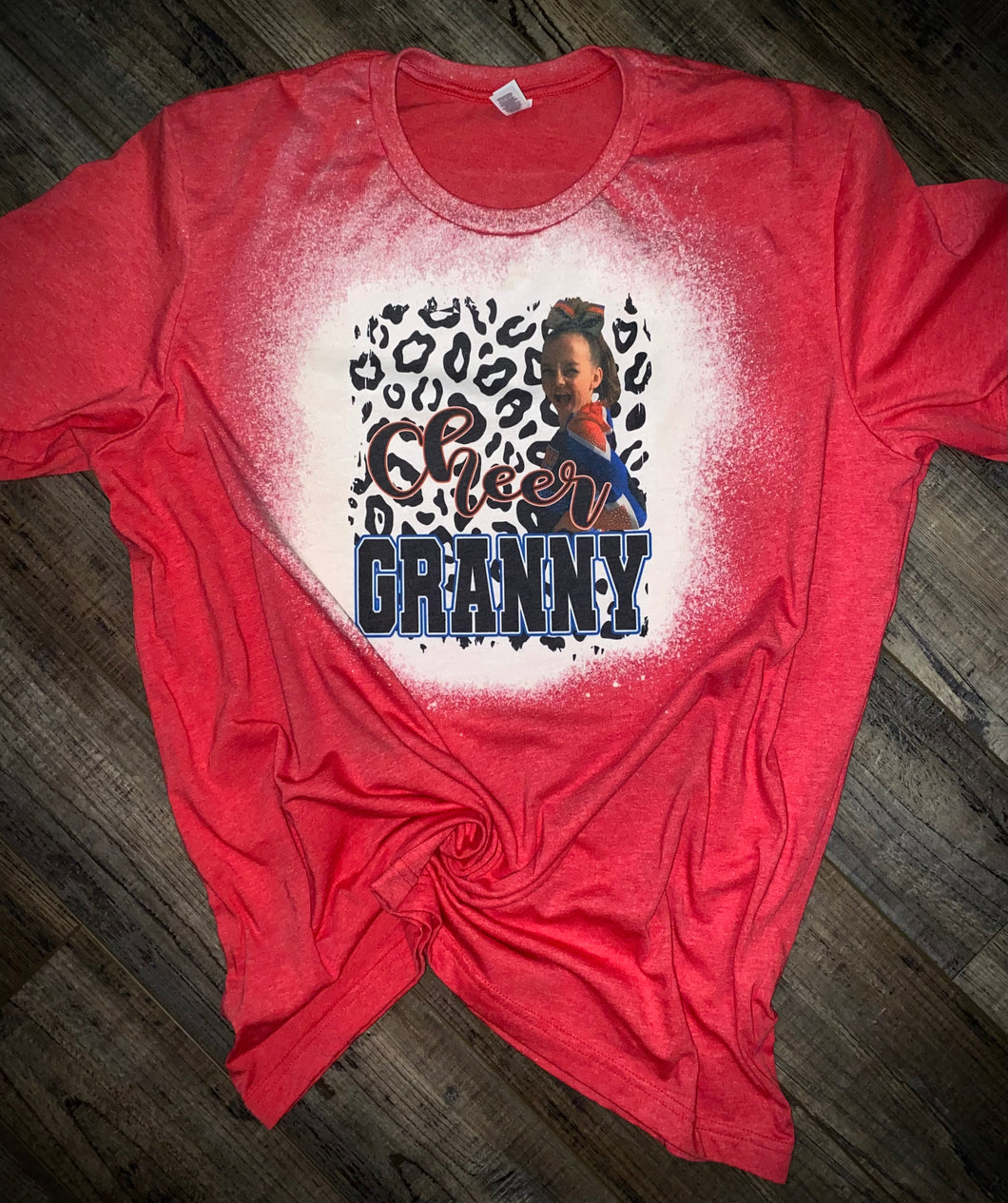 Cheer Granny with photo (customizable)