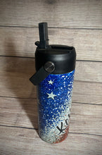 Load image into Gallery viewer, Red White Blue Confetti tumbler
