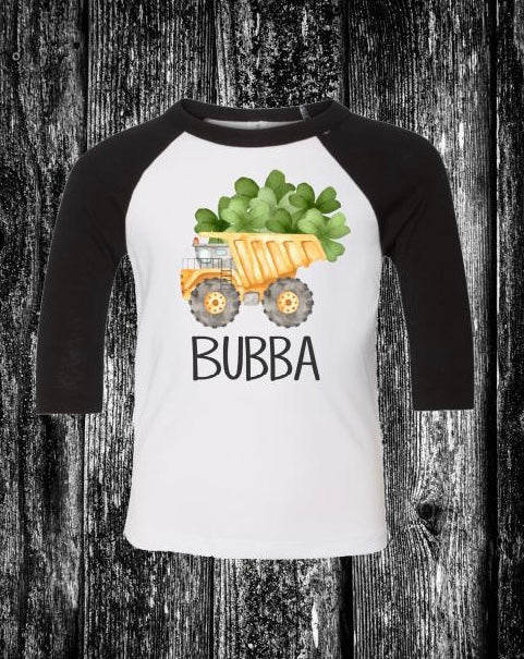 Clover dump truck (personalized)
